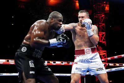 Oleksandr Usyk proves too strong again for Daniel Dubois at Wembley