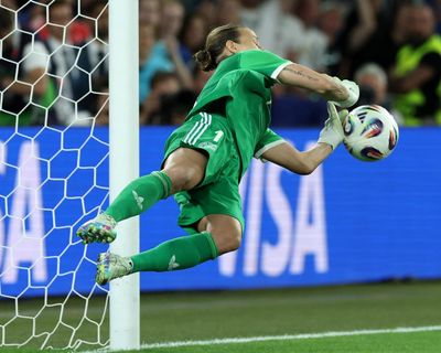 Berger stars in shootout as Germany overcome early red card to fell France at Euro 2025