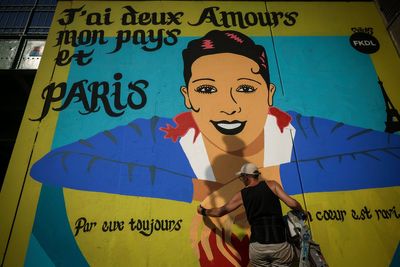 Paris unveils mural of Josephine Baker to honor her legacy