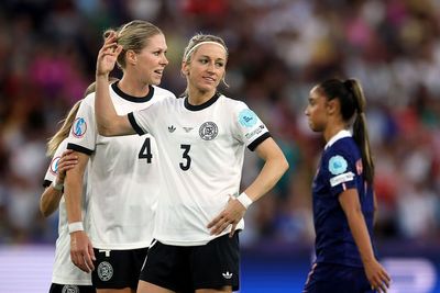 Hair pulls and disallowed goals in chaotic Germany v France quarter-final
