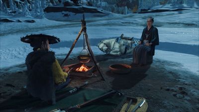 "Frankly, it's just so dang convenient": Ghost of Yotei's new camping trips are an answer to traditional RPG mechanics like fast travel