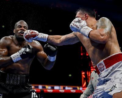 ‘Thirty-eight is a young guy’: Oleksandr Usyk mocks his critics after victory