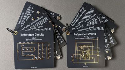 PCB reference books with pages made from actual USB-C powered PCBs are now available at $37 each