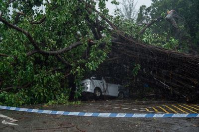 Typhoon Wipha causes major flight disruptions in Hong Kong and southern China