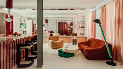 A Short Stroll From the Moulin Rouge, This Playful Duplex Channels the Cinematic Energy of Its Neon-Lit Neighborhood