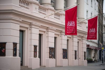 Scuffle reportedly breaks out at Royal Opera House after Palestine flag unfurled