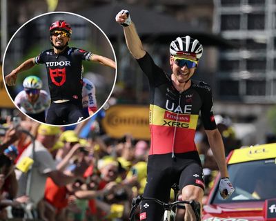 Tour de France: Alaphilippe celebrates on stage 15 … but discovers Wellens won long before him
