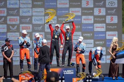 The service park’s reaction to Solberg’s “incredible” WRC win