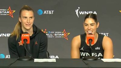 Kelsey Plum Takes Jab at Caitlin Clark in Awkward Presser Moment After All-Star Game