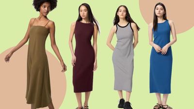 Uniqlo’s range of hidden support dresses means you can officially ditch your bra this summer