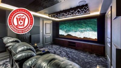 This dream home cinema proves clever acoustic control can look great, too