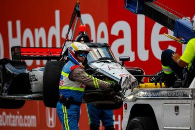 How crashes and on-track incidents defined the 2025 Toronto Indy