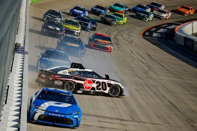 Denny Hamlin wins dramatic Dover NASCAR Cup race in double overtime