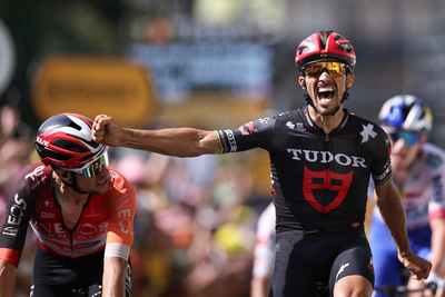 'Like an idiot I sprinted to win' – Julian Alaphilippe dislocates shoulder and mistakenly celebrates winning Tour de France stage 15 all in one day