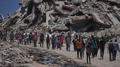 At least 85 seeking aid killed in Gaza, officials say