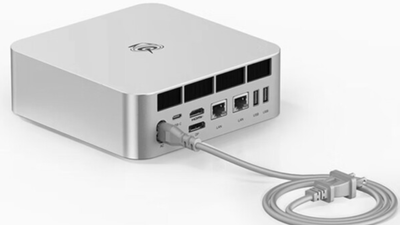 This mini PC has two 10Gb Ethernet LAN ports, a fingerprint reader, and can even connect to an external GPU - so remind me again why we need a full desktop PC?