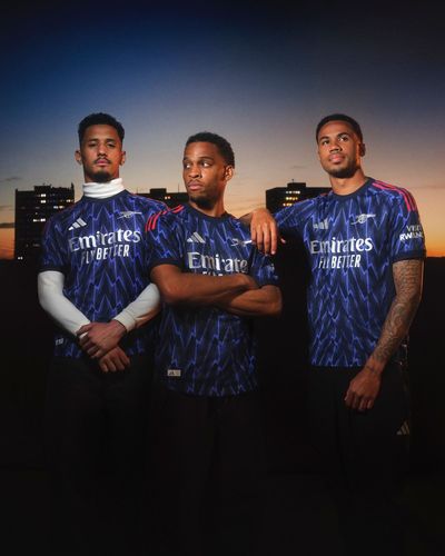 Arsenal unveil new Adidas away kit inspired by iconic 90s shirts