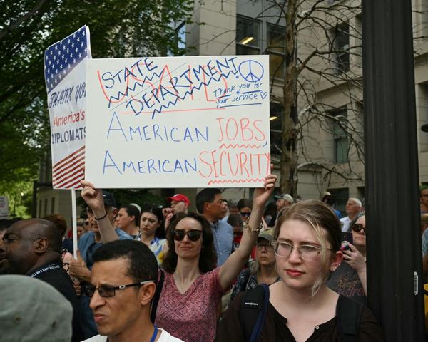 ‘It’s a madhouse’: US state department workers reeling after Trump’s firings
