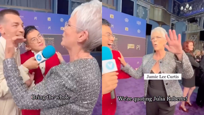Fans Confused Over Jamie Lee Curtis’ Bizarre Interaction With Bowen Yang & Matt Rogers
