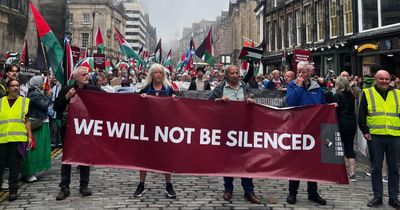 Police Scotland investigating national Palestine demo in Edinburgh