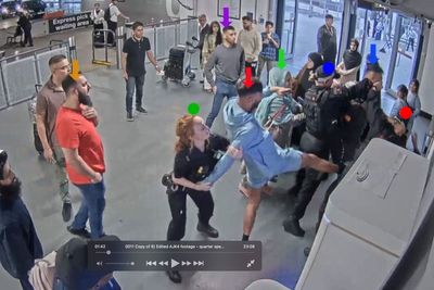 I had to defend myself, man accused of police officer assault at airport says