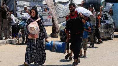 At least 65 killed in Gaza attacks as Israel sends tanks into Deir el-Balah