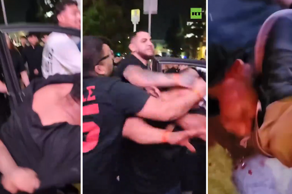 California Driver Who Plowed Into Crowd Pulled Out of Car By Irate Bystanders in Chilling Video