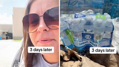 ‘I’m switching to glass’: Louisiana woman issues warning about buying bottled water at grocery store. Then she returns 3 days later to prove her point