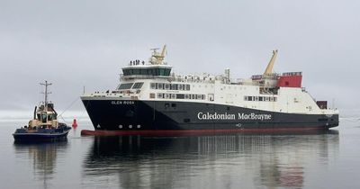 Delivery of Glen Rosa marks ‘key milestone’ as it enters dry dock