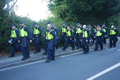 Cost of policing protests outside hotel ‘housing asylum seekers’ hits £100,000