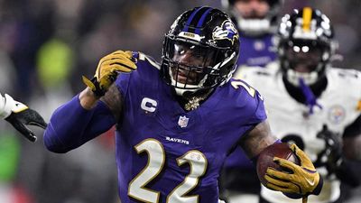 Derrick Henry Talks Ravens Super Bowl Odds, Girl Dad Life and a Potential Movie With Adam Sandler