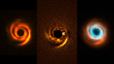 What are these strange swirls around an infant star? 'We may be watching a planet come into existence in real time'