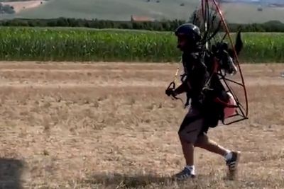 Watch: Last video of Felix Baumgartner as he sets off on fatal paraglider flight