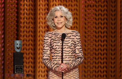 Jane Fonda wears flannel nightgown to bed as she’s not trying to impress any men