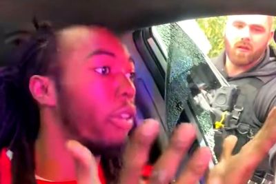 Moment police break Black driver’s window and punch him in face during a traffic stop