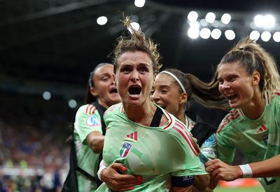 Italy's danger player who has inspired her team to history and showdown with England