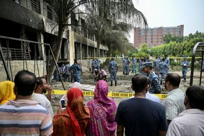 Bangladesh Mourns As Toll From Jet Crash At School Hits 27