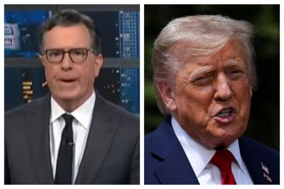 Stephen Colbert fires back at Donald Trump's dig over Late Show cancellation: 'Go f*** yourself'