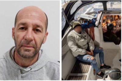 Smuggler crammed 21 migrants into small luxury yacht and tried to sneak them into UK