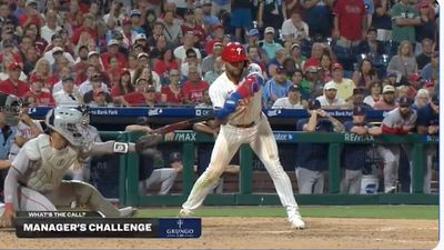 Phillies Announcer Had Perfect Three-Word Reaction to Wild Catcher's Interference Call