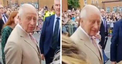 Watch as King Charles confronted by public over royal family costs to taxpayers