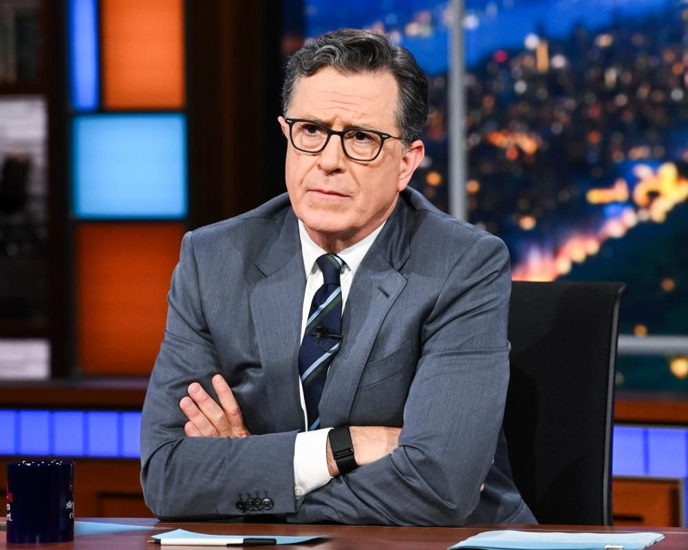 Stephen Colbert declares 'gloves are off' as cancelled…