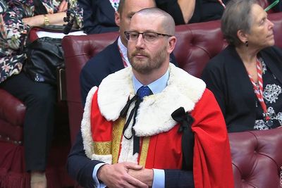 Former Whitehall chief Simon Case takes seat on red benches in House of Lords
