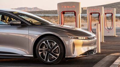 The Lucid Air Gets Tesla Supercharger Access, More Range