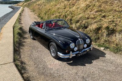 Noel Gallagher’s Jaguar MKII Convertible up for sale