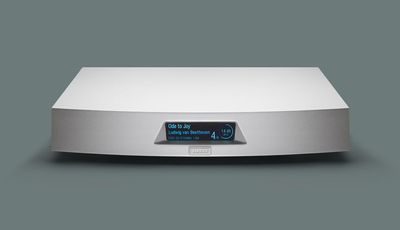 This elite network transport brings Hi-Res streaming to your high-end Hi-Fi