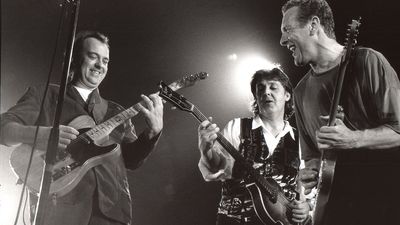 “There was one bit I used to play at a bit of a stretch. He told me, ‘Oh, no, I play it like this’”: Paul McCartney gave Robbie McIntosh a guitar lesson on their first meeting – and showed him how to play a Beatles classic properly