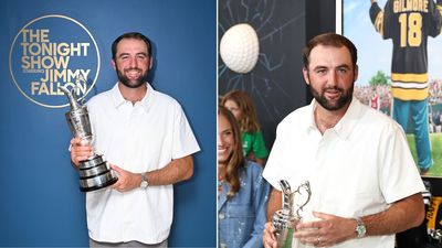 Scottie Scheffler Takes Claret Jug On New York Sightseeing Tour With Stops At The Tonight Show And Premiere Of Happy Gilmore 2