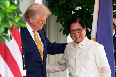 The Latest: Trump deflects questions about Epstein files and revives old grievances