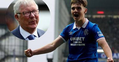 Rangers manager on Sir Alex Ferguson dressing room words of wisdom to Findlay Curtis